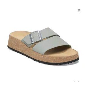 NEW Birkenstock Almina Platform Sandals Womens 40 9 9.5 Feminine Comfort Slides